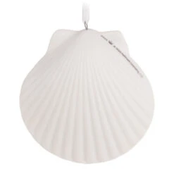 Hallmark A Heart Remembered 2023 Porcelain Ornament -Ornament Shop A Heart Remembered Seashell Keepsake Ornament 1799QHX3037 06