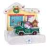 Hallmark Happy Holiday Parade Collection Anita's Pet Shop Musical Ornament With Light -Ornament Shop Anitas Pet Shop Store and Truck Keepsake Ornament 3499QGO2519 01