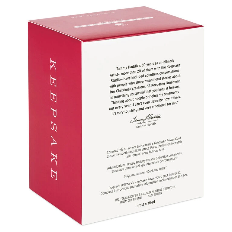 Hallmark Happy Holiday Parade Collection Anita's Pet Shop Musical Ornament With Light 7 Hallmark Happy Holiday Parade Collection Anita's Pet Shop Musical Ornament With Light - Image 5