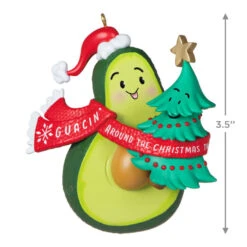 Hallmark Guacin' Around The Christmas Tree Ornament With Sound 10 Hallmark Guacin' Around The Christmas Tree Ornament With Sound -Ornament Shop Avocado and Christmas Tree Keepsake Ornament 2199QGO2839 03
