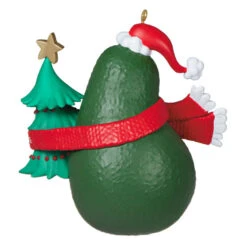 Hallmark Guacin' Around The Christmas Tree Ornament With Sound 13 Hallmark Guacin' Around The Christmas Tree Ornament With Sound -Ornament Shop Avocado and Christmas Tree Keepsake Ornament 2199QGO2839 06