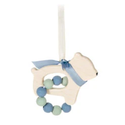 Hallmark Baby Boy's First Christmas Bear 2023 Ornament -Ornament Shop Baby Boys 1st Christmas Bear Keepsake Ornament 1799QGO2729 06