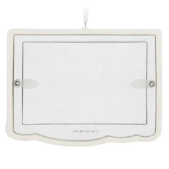 Hallmark Sweetest Dream Come True 2023 Porcelain Photo Frame Ornament -Ornament Shop Baby Sonogram Picture Frame Keepsake Ornament 1999QHX3117 06