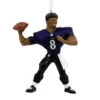 NFL Baltimore Ravens Lamar Jackson Hallmark Ornament -Ornament Shop Baltimore Ravens Lamar Jackson Christmas Ornament 1OSL2097 01