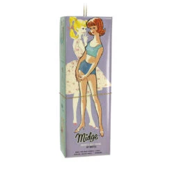 Hallmark Barbie™ Barbie's Best Friend, Midge™ Ornament -Ornament Shop Barbie Midge in Box Keepsake Ornament 1899QXI7009 06