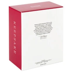 Hallmark Barbie™ Pink Collection™ 2023 Porcelain And Fabric Ornament -Ornament Shop Barbie in Hot Pink Dress Keepsake Ornament 4999QXI7007 05