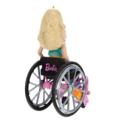Hallmark Barbie™ Fashionista With Wheelchair Ornament -Ornament Shop Barbie in Wheelchair Keepsake Ornament 1999QXI7017 06