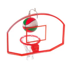 Hallmark Basketball Star 2023 Ornament -Ornament Shop Basketball Goal and Ball Keepsake Ornament 1399QGO2699 06