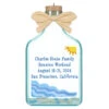 Hallmark A Day At The Beach Sun & Waves Personalized Text Ornament -Ornament Shop Beach Glass Bottle Personalized Christmas Ornament 2499QHE2118B1 01
