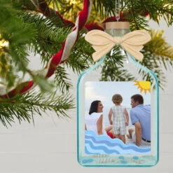 Ornament Shop -Ornament Shop Beach Glass Bottle Personalized Christmas Ornament 2499QHE2118B4 02