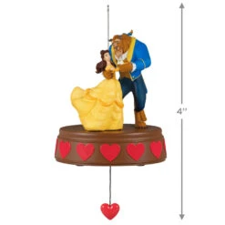 Hallmark Disney Beauty And The Beast Fairy-Tale First Dance Ornament -Ornament Shop Beauty and the Beast Dancing Keepsake Ornament 2499QXD6697 03
