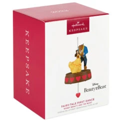 Hallmark Disney Beauty And The Beast Fairy-Tale First Dance Ornament -Ornament Shop Beauty and the Beast Dancing Keepsake Ornament 2499QXD6697 04