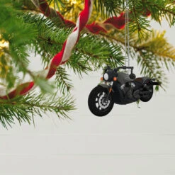 Hallmark Indian Motorcycle® Scout Bobber 2023 Metal Ornament 9 Hallmark Indian Motorcycle® Scout Bobber 2023 Metal Ornament -Ornament Shop Black Indian Motorcycle Keepsake Ornament 2199QXI6037 02