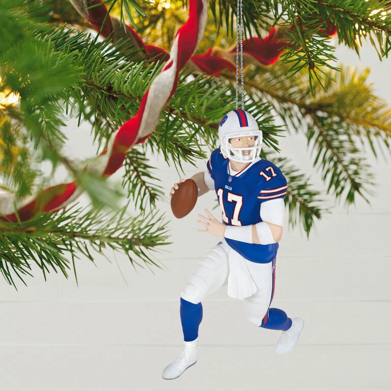 Hallmark NFL Buffalo Bills Josh Allen Football Legends Ornament 4 Hallmark NFL Buffalo Bills Josh Allen Football Legends Ornament - Image 2