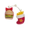 Hallmark Mini A Perfect Pairing Ornaments, Set Of 2 -Ornament Shop Burger and Fries Keepsake Ornaments 1499QXM9207 01