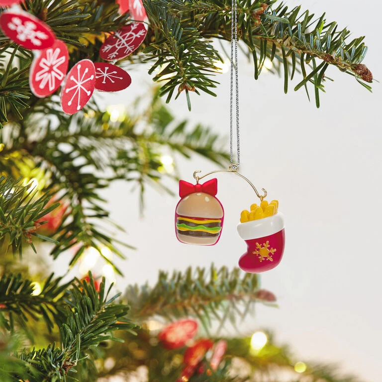 Hallmark Mini A Perfect Pairing Ornaments, Set Of 2 4 Hallmark Mini A Perfect Pairing Ornaments, Set Of 2 - Image 2