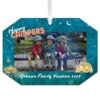 Hallmark Happy Campers Personalized Text And Photo Metal Ornament -Ornament Shop Camping Personalized Christmas Ornament 1OFM1001B10 01