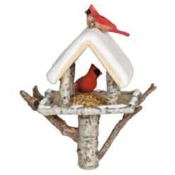 Hallmark Marjolein's Garden Winter Cardinals Ornament -Ornament Shop Cardinals Birdfeeder Keepsake Ornament 1899QXR8099 06