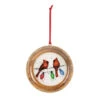 Cardinals On Light String Wood Ornament 2 Cardinals On Light String Wood Ornament -Ornament Shop Cardinals on Light String Wooden Ornament 2020230122 01