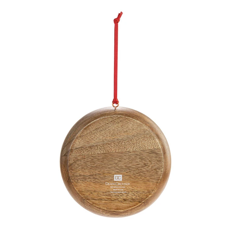 Cardinals On Light String Wood Ornament 4 Cardinals On Light String Wood Ornament - Image 2