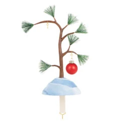 Hallmark The Peanuts® Gang A Charlie Brown Christmas Ornament And Stocking Hanger -Ornament Shop Charlie Brown Tree Keepsake OrnamentStocking Hanger 1QSB6299 06