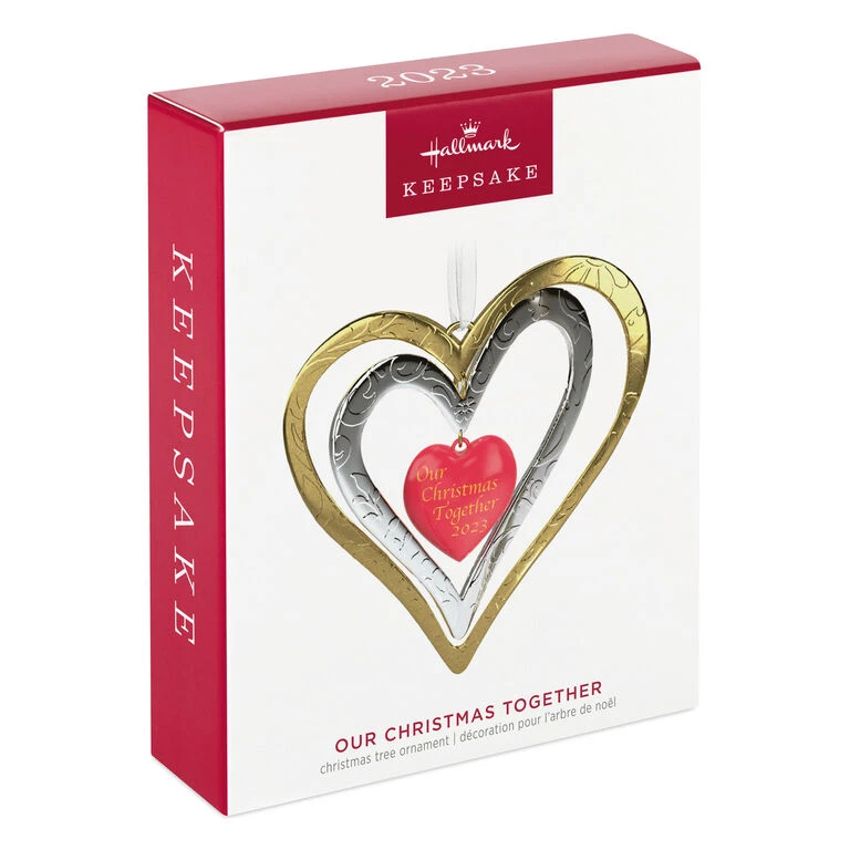 Hallmark Our Christmas Together 2023 Metal Ornament 6 Hallmark Our Christmas Together 2023 Metal Ornament - Image 4