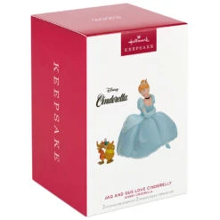 Hallmark Disney Cinderella Jaq And Gus Love Cinderelly Christmas Ornaments, Set Of 2 -Ornament Shop Cinderella Jaq and Gus Keepsake Ornaments 2499QXD6619 04