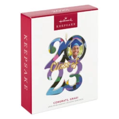 Hallmark Congrats, Grad! 2023 Ceramic Photo Frame Ornament 11 Hallmark Congrats, Grad! 2023 Ceramic Photo Frame Ornament -Ornament Shop Class of 2023 Picture Frame Keepsake Ornament 1999QHX3089 04