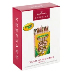 Hallmark Crayola® Colors Of The World Ornament -Ornament Shop Colors of the World Crayons Box Keepsake Ornament 1899QXI7347 04