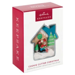Hallmark Cookie Cutter Christmas Ornament -Ornament Shop Cookie Cutter Mouse Diorama Keepsake Ornament 1799QXR8067 04