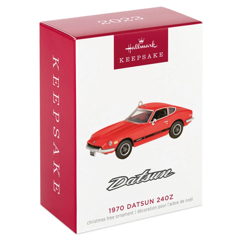 Hallmark 1970 Datsun 240Z 2023 Metal Ornament 6 Hallmark 1970 Datsun 240Z 2023 Metal Ornament - Image 4