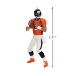 Hallmark NFL Denver Broncos Russell Wilson Ornament -Ornament Shop Denver Broncos Russell Wilson Keepsake Ornament 2299QXI7527 03