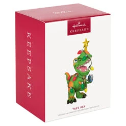 Hallmark Tree Rex Ornament -Ornament Shop Dinosaur in Christmas Lights Keepsake Ornament 1799QGO2779 04