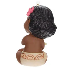 Hallmark Disney Moana The Ocean Chose Me Porcelain Ornament -Ornament Shop Disney Baby Moana Keepsake Ornament 2499QXD6627 06
