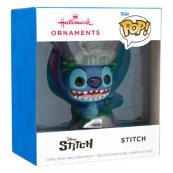 Disney Lilo & Stitch Funko POP!® Hallmark Ornament -Ornament Shop Disney Lilo Stitch Stitch Funko POP Christmas Ornament 3HCM2309 04