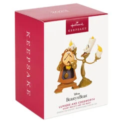 Hallmark Disney Beauty And The Beast Lumiere And Cogsworth Ornament -Ornament Shop Disney Lumiere and Cogsworth Keepsake Ornament 2499QXE3277 04