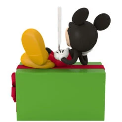 Hallmark Disney Mickey Mouse Christmas Present Personalized Ornament -Ornament Shop Disney Mickey Mouse Christmas Present Personalized Ornament 2499QHE1885B1 06