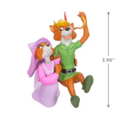 Hallmark Disney Robin Hood 50th Anniversary A Romantic Rescue Ornament -Ornament Shop Disney Robin Hood Maid Marian Keepsake Ornament 2199QXD6589 03