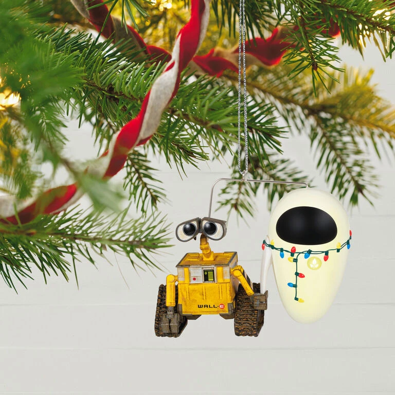 Hallmark Disney/Pixar Wall-E 15th Anniversary Wall-E And Eve Ornament 4 Hallmark Disney/Pixar Wall-E 15th Anniversary Wall-E And Eve Ornament - Image 2