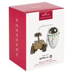 Hallmark Disney/Pixar Wall-E 15th Anniversary Wall-E And Eve Ornament 11 Hallmark Disney/Pixar Wall-E 15th Anniversary Wall-E And Eve Ornament -Ornament Shop DisneyPixar WallE and Eve Keepsake Ornament 2199QXD6609 04