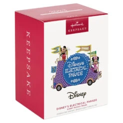 Hallmark Disney Mickey Mouse Disney's Electrical Parade Musical Ornament With Light -Ornament Shop Disneys Electrical Parade Float Keepsake Ornament 2999QXD6729 04