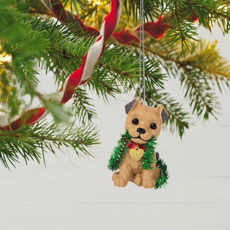 Hallmark Puppy Love Terrier 2023 Ornament 4 Hallmark Puppy Love Terrier 2023 Ornament - Image 2