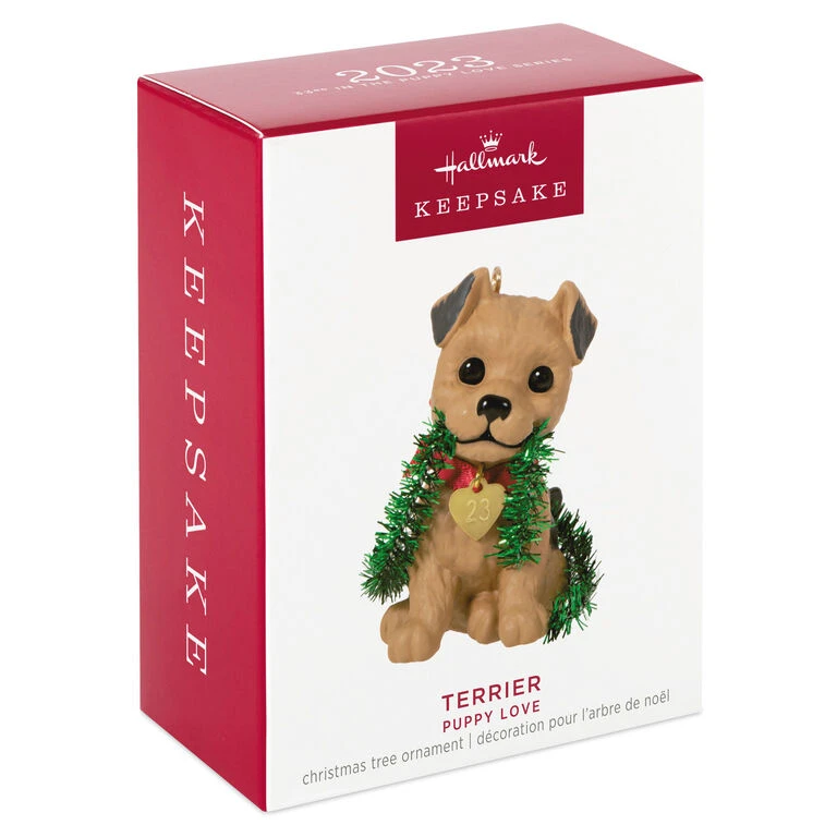 Hallmark Puppy Love Terrier 2023 Ornament 6 Hallmark Puppy Love Terrier 2023 Ornament - Image 4