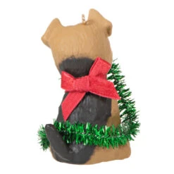 Hallmark Puppy Love Terrier 2023 Ornament 13 Hallmark Puppy Love Terrier 2023 Ornament -Ornament Shop Dog With Tinsel Keepsake Ornament 1599QXR8177 06