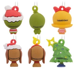 Mini Dr. Seuss's How The Grinch Stole Christmas!™ Shatterproof Hallmark Ornaments, Set Of 6 -Ornament Shop Dr. Seuss How the Grinch Stole Christmas Miniature Christmas Ornaments Set of 6 3HCM912 06
