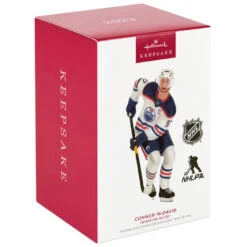 Hallmark NHL® Edmonton Oilers® Connor McDavid Ornament 11 Hallmark NHL® Edmonton Oilers® Connor McDavid Ornament -Ornament Shop Edmonton Oilers Connor McDavid Keepsake Ornament 2299QXI7169 04
