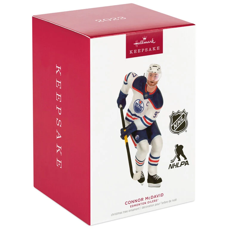 Hallmark NHL® Edmonton Oilers® Connor McDavid Ornament 6 Hallmark NHL® Edmonton Oilers® Connor McDavid Ornament - Image 4