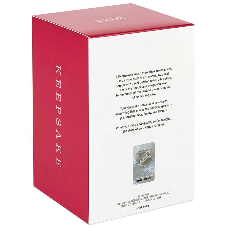 Hallmark NHL® Edmonton Oilers® Connor McDavid Ornament 7 Hallmark NHL® Edmonton Oilers® Connor McDavid Ornament - Image 5