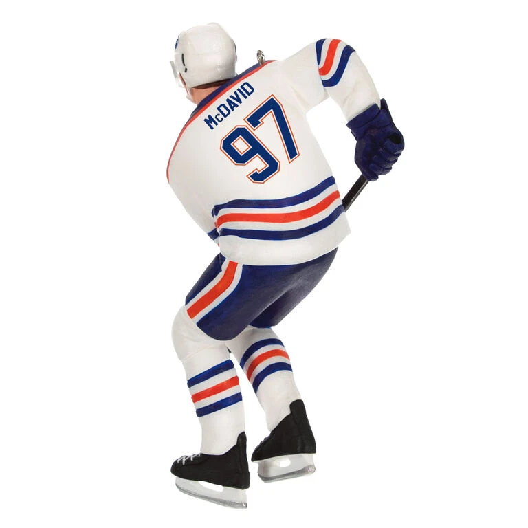 Hallmark NHL® Edmonton Oilers® Connor McDavid Ornament 8 Hallmark NHL® Edmonton Oilers® Connor McDavid Ornament - Image 6