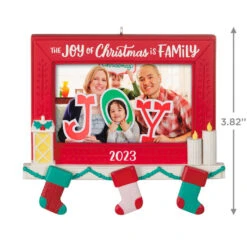 Hallmark Family Joy 2023 Photo Frame Ornament -Ornament Shop Family Joy 2023 Picture Frame Keepsake Ornament 1599QGO2587 03